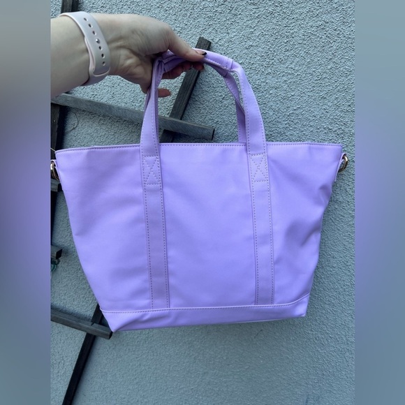 Stoney Clover Lane Classic Mini Tote Bag - Grape New with Tags! - Picture 4 of 9